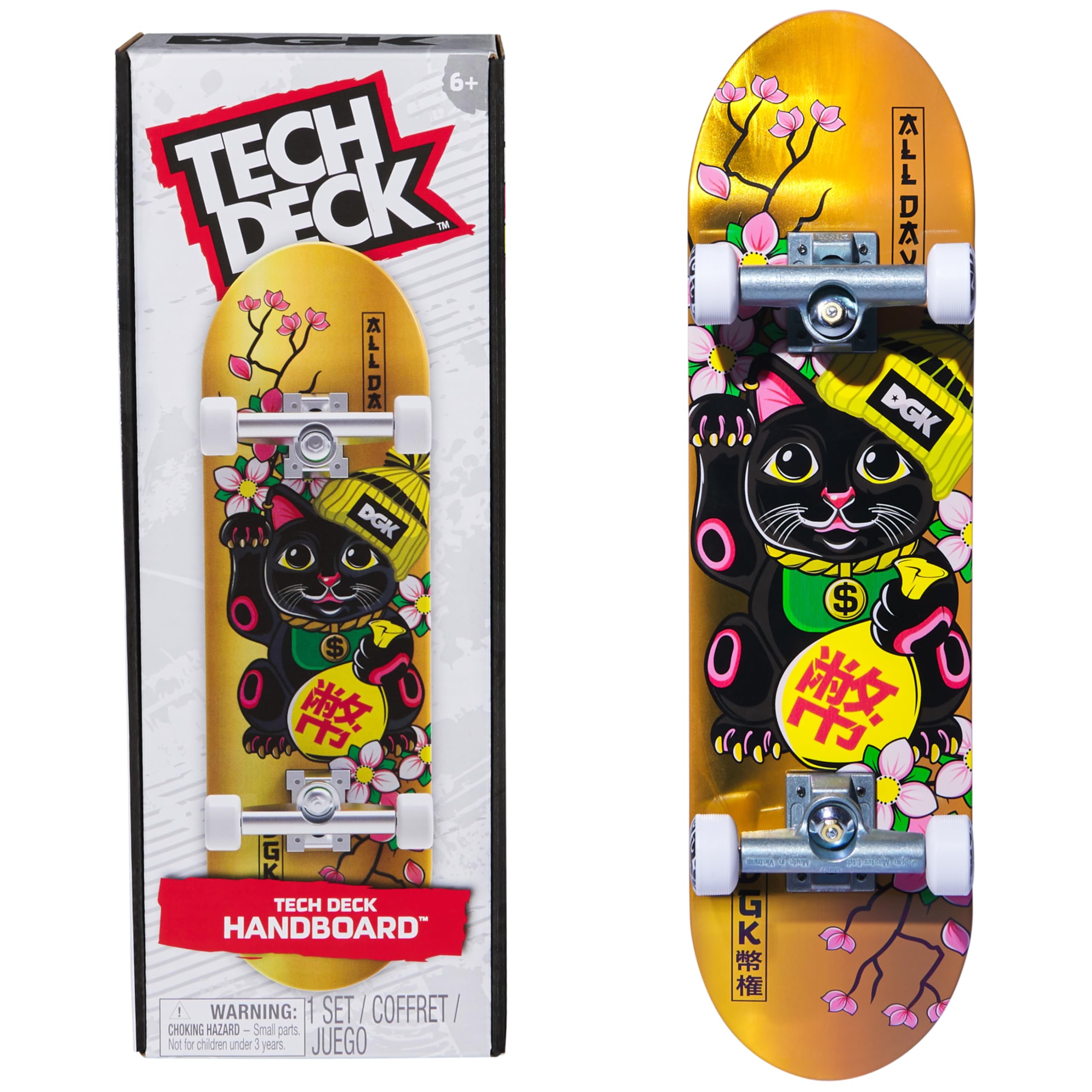 Tech Deck, DGK Handboard; Authentic Mini Skateboards, Kids Toys